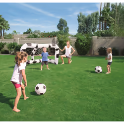 Bestway Jouet de jardin gonflable BUT DE FOOTBALL - 2.13m x 1.22m x1.37m