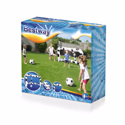 Bestway Jouet de jardin gonflable BUT DE FOOTBALL - 2.13m x 1.22m x1.37m - Vue supplémentaire 4