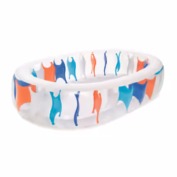 Bestway PISCINE ELLIPTIQUE 2.29m x 1.52m x 51cm - bleue - Vue supplémentaire 7