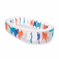 Bestway PISCINE ELLIPTIQUE 2.29m x 1.52m x 51cm - bleue - Vue supplémentaire 8