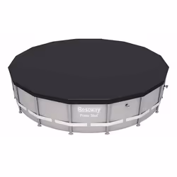 Bestway Bâche pour piscine 4.88m x 1.22m, Couverture, Bleu, 4,88 m, 3,92 kg, 1 pièce(s), Boîte