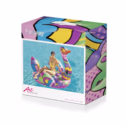 Bestway 41117 flotteur de plage et de piscine Multicolore Vinyl Bouée à chevaucher - Vue supplémentaire 25