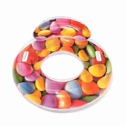 Bestway 43186, Multicolore, Fauteuil flottant, Vinyl, 90 kg, 1180 mm, 1170 mm