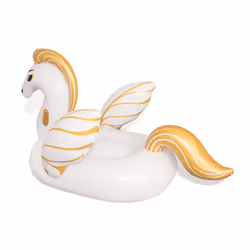 Bestway 41118 flotteur de plage et de piscine Or, Blanc Vinyl Bouée à chevaucher - Vue supplémentaire 5