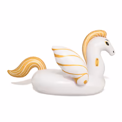 Bestway 41118 flotteur de plage et de piscine Or, Blanc Vinyl Bouée à chevaucher - Vue supplémentaire 7