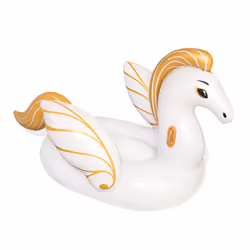 Bestway 41118 flotteur de plage et de piscine Or, Blanc Vinyl Bouée à chevaucher - Vue supplémentaire 8