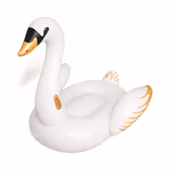 Bestway 41120 flotteur de plage et de piscine Noir, Or, Blanc Vinyl Bouée à chevaucher