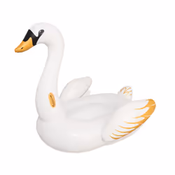 Bestway 41120 flotteur de plage et de piscine Noir, Or, Blanc Vinyl Bouée à chevaucher