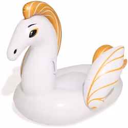 Bestway Bte/Chevauchable Pegase 159Cm X 10, Or, Blanc, Bouée à chevaucher, Vinyl, 3 an(s), 45 kg, 1520 mm