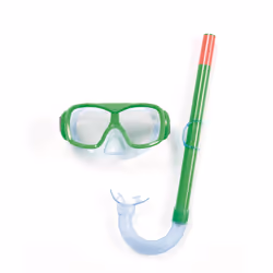 Bestway 24035 masque de plongée Polycarbonate Bleu, Vert Enfant