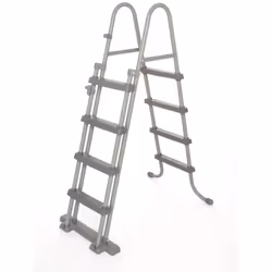 Bestway Echelle de Piscine, Echelle, Bleu, Blanc, Métal, Plastique, 1220 mm, 11,6 kg, 1 pièce(s)