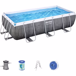 Transformez votre jardin en oasis familiale avec la piscine tubulaire Bestway Power Steel ! Offrez à toute votre famille un e ...