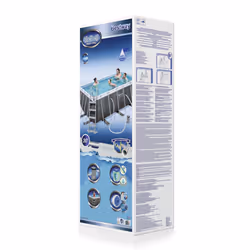 Bestway 56722, Piscine hors sol, Echelle, 74 kg