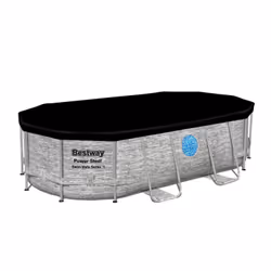 Bestway 56714 piscine hors sol Oval 7250 L Marron - Vue supplémentaire 5