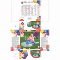 Bestway 51141 Piscine à boules et balle en mousse - Vue supplémentaire 16