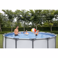 Bestway 56950 piscine hors sol Rond 13030 L Bleu - Vue supplémentaire 10
