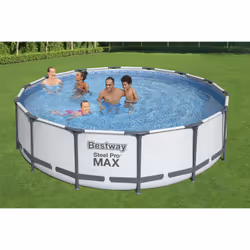 Bestway 56950 piscine hors sol Rond 13030 L Bleu - Vue supplémentaire 11