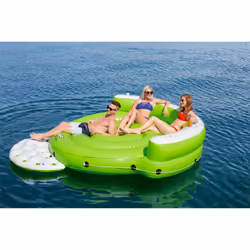 Bestway 43120 flotteur de plage et de piscine Vert, Blanc Monochromatique PVC Ile flottante