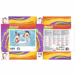 Bestway 36159 flotteur de plage et de piscine Multicolore Image PVC Bouée - Vue supplémentaire 7