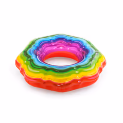 Bestway 36163, Multicolore, Bouée, Motif, PVC, 12 an(s), Rainbow