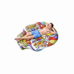 Bestway 43194 flotteur de plage et de piscine Multicolore Motif PVC Ile flottante - Vue supplémentaire 8