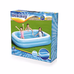 Bestway PISCINE RECTANGULAIRE - 2.62m x 1.75m x 51cm - bleue - Vue supplémentaire 9