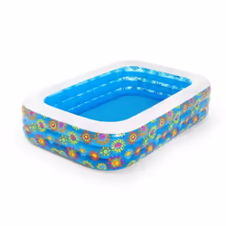 Bestway PISCINE DE JEUX 2.29m x 1.52m x 56cm, Piscine gonflable, 702 L, 6 an(s), Vinyl, Multicolore