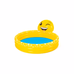 Bestway 53081, Piscine gonflable, 282 L, Ovale, 2 an(s), Smiles, Jaune