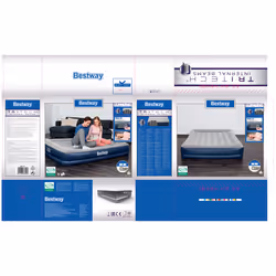 Bestway 67725 matelas gonflables Double matelas Bleu, Gris Unisexe - Vue supplémentaire 18