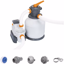 Description générale Le filtre à sable Flowclear™ 8327 L est une solution efficace et écologique pour maintenir une eau propr ...