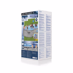 Bestway Power Steel Swim Vista Series 16' x 10' x 42"/4.88m x 3.05m x 1.07m Oval Pool Set - Vue supplémentaire 18