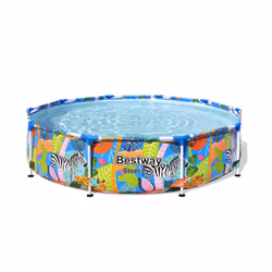 Bestway 56985 piscine hors sol Rond 4062 L Multicolore - Vue supplémentaire 2