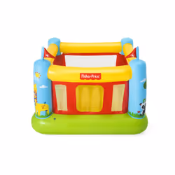 Bestway Fisher-Price 69" x 68" x 53"/1.75m x 1.73m x 1.35m Bouncetastic Bouncer