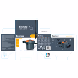 Bestway Sidewinder 12V AC/DC Air Pump - Vue supplémentaire 12
