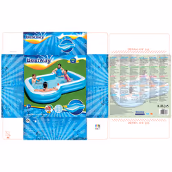 Bestway 10' x 9' x 18"/3.05m x 2.74m x 46cm Sunsational Family Pool - Vue supplémentaire 8