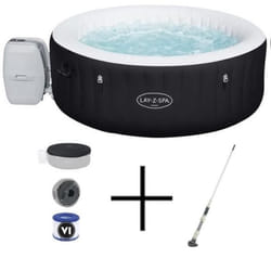 BESTWAY Spa gonflable rond Lay-Z-Spa Miami - 2 a 4 personnes - 180 x 66 cm