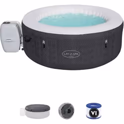 Spa gonflable BESTWAY Lay-Z-Spa Havana Pour 2-4 personnes Rond 180x66 cm