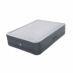 Bestway 80" x 60" x 18"/2.03m x 1.52m x 46cm Fortech Airbed Queen Snugable Top Built-in AC Pump, Double matelas, Rectangle, E ...