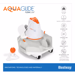 Bestway Flowclear Aquaglide Robot autonome de nettoyage de piscine - Vue supplémentaire 26