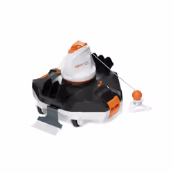 Bestway Flowclear AquaRover, Robot aspirateur de piscine, Noir, Orange, Blanc, 4 L, 90 min, 7,32 m, 9,56 m