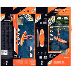 Bestway Hydro-Force 9' x 30" x 4.75"/2.74m x 76cm x 12cm Aqua Journey Set - Vue supplémentaire 31
