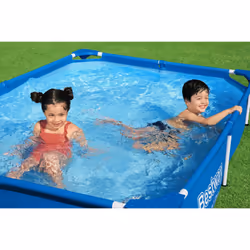 Bestway Steel Pro Piscine tubulaire Frame Pool 2.21m x 1.50m x 43cm