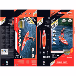 Bestway Hydro-Force 12'6" x 30" x 6"/3.81m x 76cm x 15cm Fastblast Tech Set - Vue supplémentaire 33