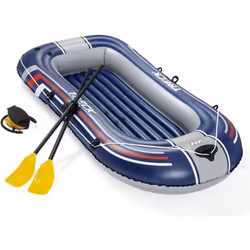 Bestway Canot Hydro-Force, Baignade, divertissement, Canot, Bleu, Gris, Vinyl, 2 personne(s), 170 kg