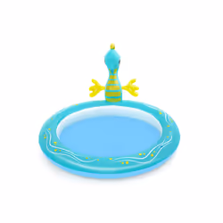 Bestway 6′2" x 63" x 34"/1.88m x 1.60m x 86cm Seahorse Sprinkler Pool - Vue supplémentaire 2