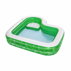 Bestway 7'7" x 7'7" x 20"/2.31m x 2.31m x 51cm Tropical Paradise Family Pool