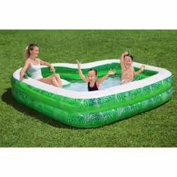 Bestway 7'7" x 7'7" x 20"/2.31m x 2.31m x 51cm Tropical Paradise Family Pool - Vue supplémentaire 23