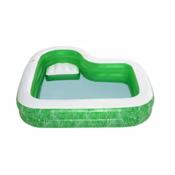 Bestway 7'7" x 7'7" x 20"/2.31m x 2.31m x 51cm Tropical Paradise Family Pool