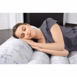 Bestway 80" x 60" x 12"/2.03m x 1.52m x 30cm Tritech Airbed Queen Fashion Flock Built-in AC Pump - Vue supplémentaire 14