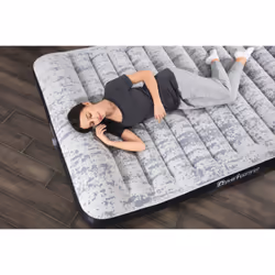 Bestway 80" x 60" x 12"/2.03m x 1.52m x 30cm Tritech Airbed Queen Fashion Flock Built-in AC Pump - Vue supplémentaire 15